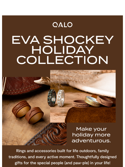 qalo newsletter: NEW Eva Shockey Collection 🎄