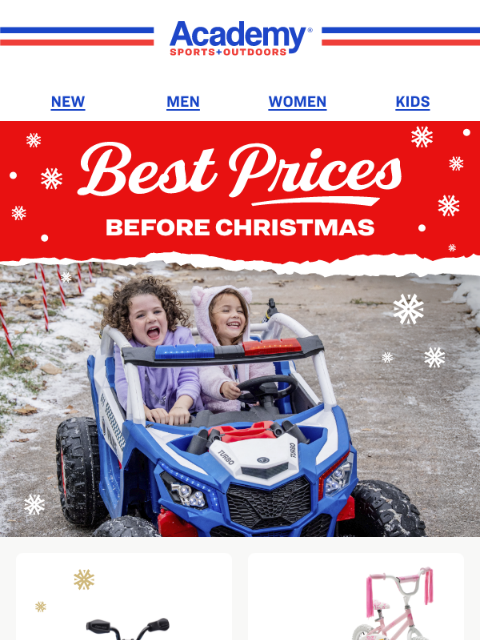 academy newsletter: Save on Last-Minute Gifts for Kids