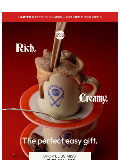 moonjuice newsletter: this is what you gift people who get it