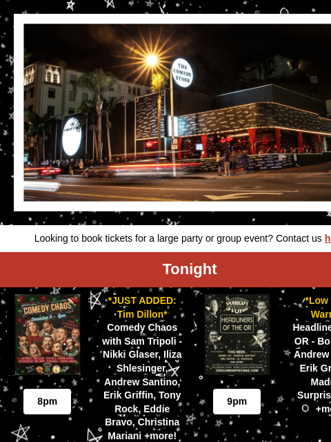 hive newsletter: *LINK CORRECTION* Check Out Lineups for This Week ...