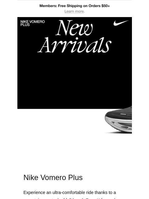 nike newsletter: New shoes, new you