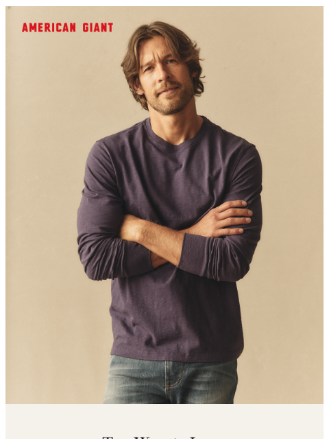 american-giant newsletter: Holiday Favorites 🎄 Going, Going Fast