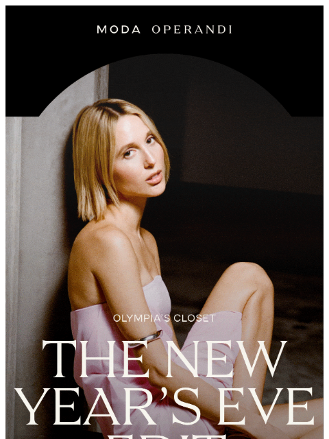 modaoperandi newsletter: See you at midnight…