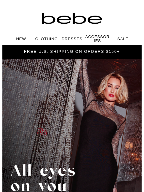 bebe newsletter: Own The Room, No Pressure 🤩