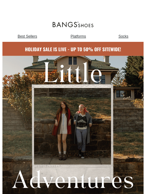 bangsshoes newsletter: Our Winter Bucket List ❄️