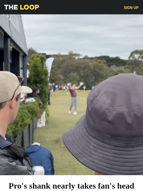 golfdigest newsletter: Pro's shank nearly hits fan, Koepka rumors swirl a...