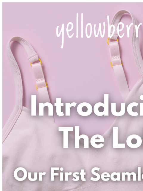 yellowberrycompany newsletter: BRAND NEW CROP
