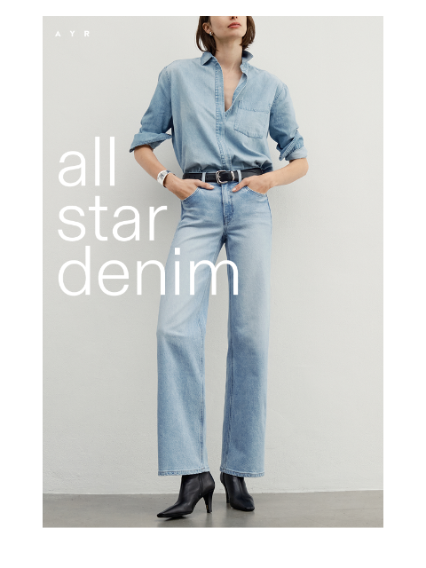 ayr newsletter: our most popular jean ever