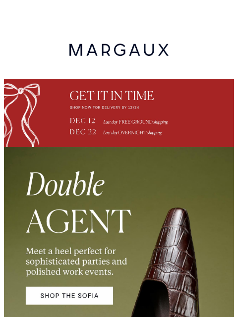 margauxny newsletter: Our last drop of the year...