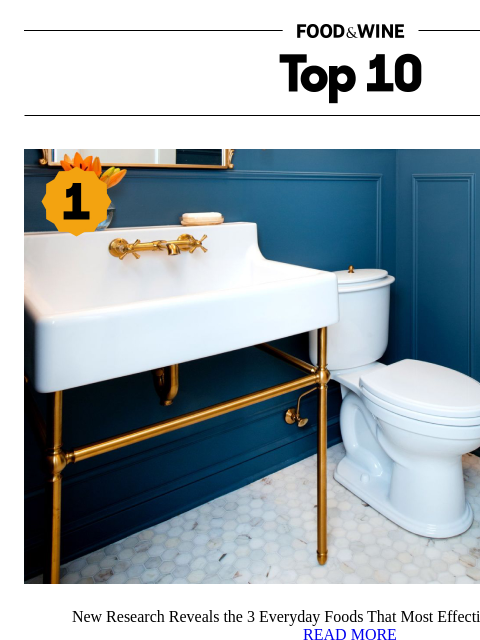 foodandwine newsletter: The 3 Most Effective Foods for Relieving Constipat...