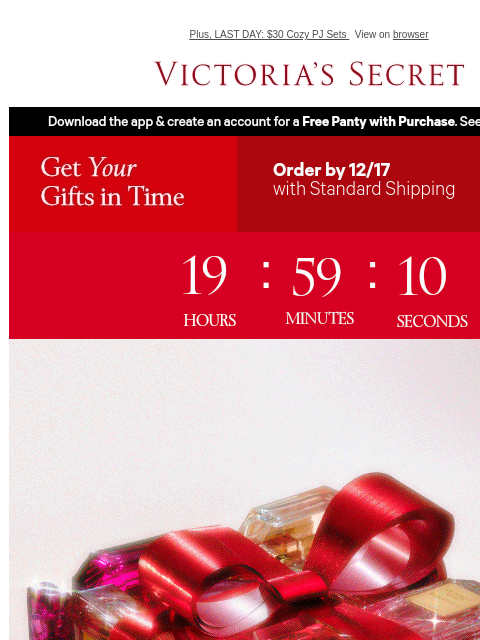 victoriassecret newsletter: Today ONLY: 50% Off All Beauty