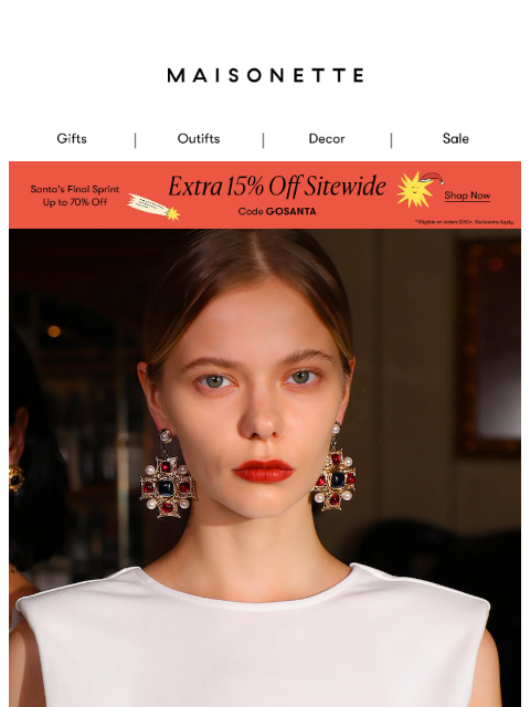 maisonette newsletter: Gifts Just for You, Maman ❤️ Extra 15% Off