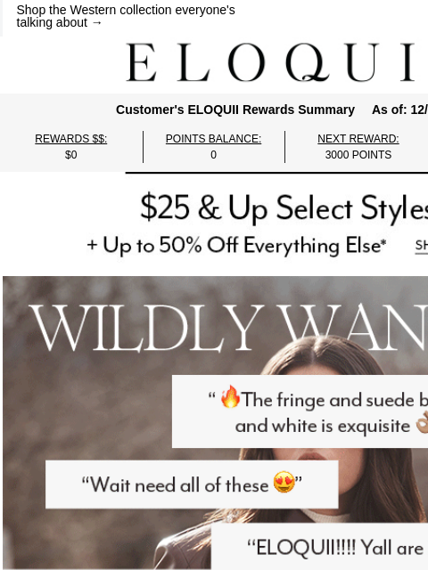 eloquii newsletter: We get it, you're *OBSESSED*