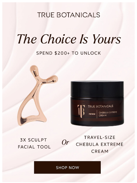 truebotanicals newsletter: These Two Gifts Expire At Midnight