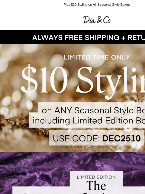 dia newsletter: RE: Not One… Not Two… But THREE New Boxes