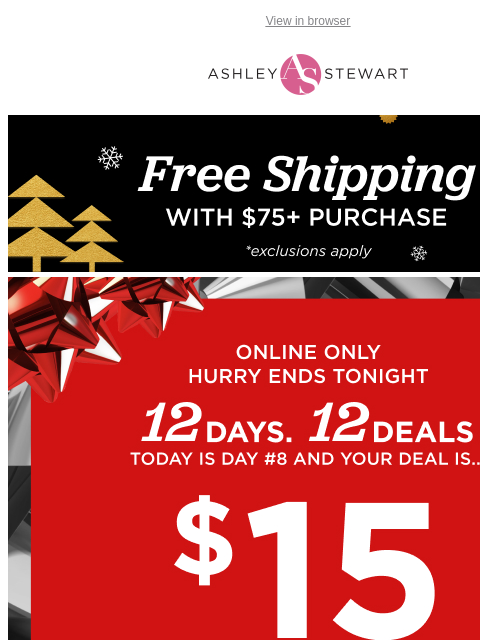 ashleystewart newsletter: 📢DAILY DEAL: $15 TURTLENECKS👚