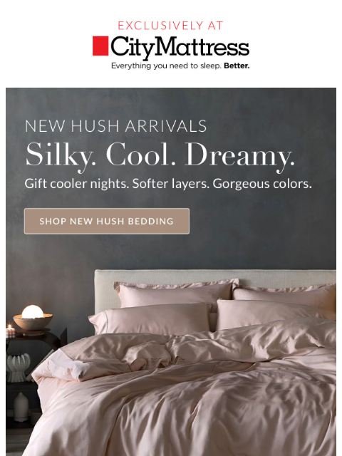 citymattress newsletter: New: Your Perfect Winter Refresh Starts Here
