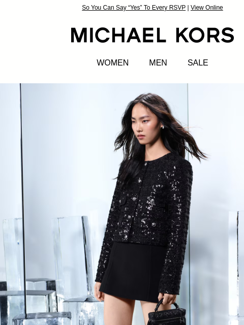 michaelkorsmail newsletter: Arm Candy For Your Holiday Parties