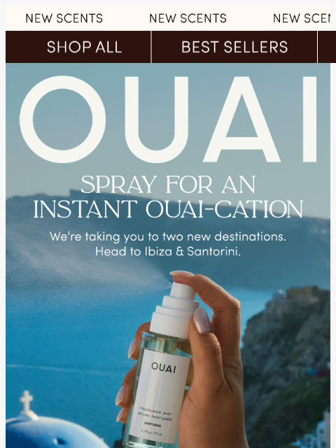 theouai newsletter: New Hair & Body Mists have landed ✈️