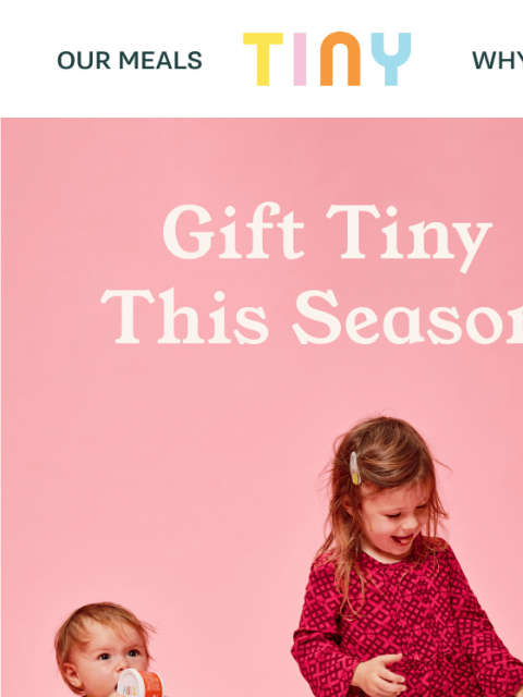 tinyorganics newsletter: A Holiday Gift Every Parent Will Love