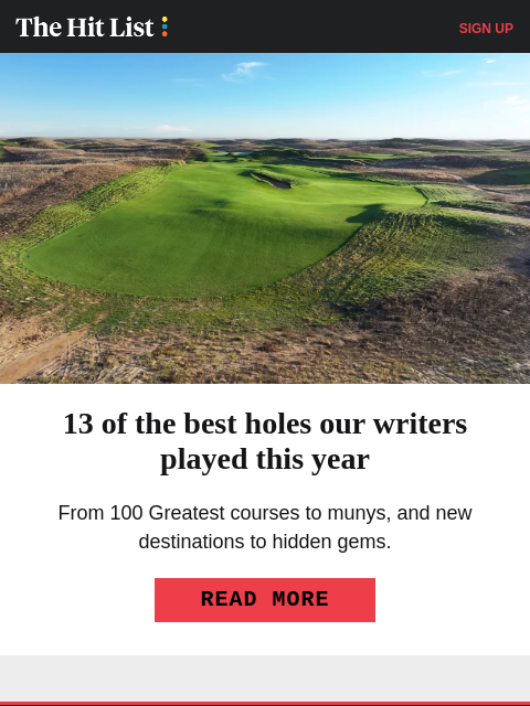 golfdigest newsletter: The most outrageous rules issues of 2025