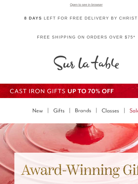 surlatable newsletter: 🏆 This year's award-winning gifts.