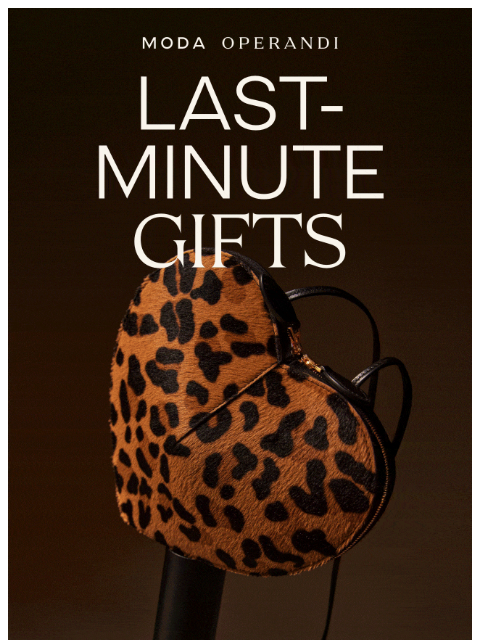 modaoperandi newsletter: Fashionably late…