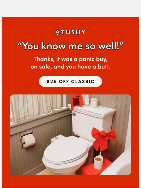 hellotushy newsletter: A last-minute gift that doesn't suck
