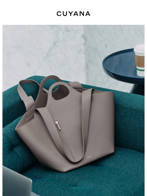 cuyana newsletter: The Top Totes