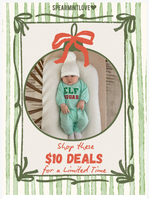 spearmintlove newsletter: Everything in This Email Is ONLY $10 🤯