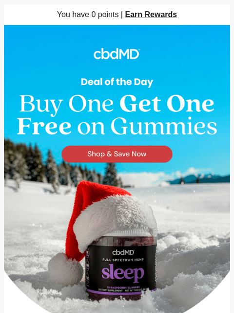 cbdmd newsletter: Your Favorite Gummies Are Buy One Get One