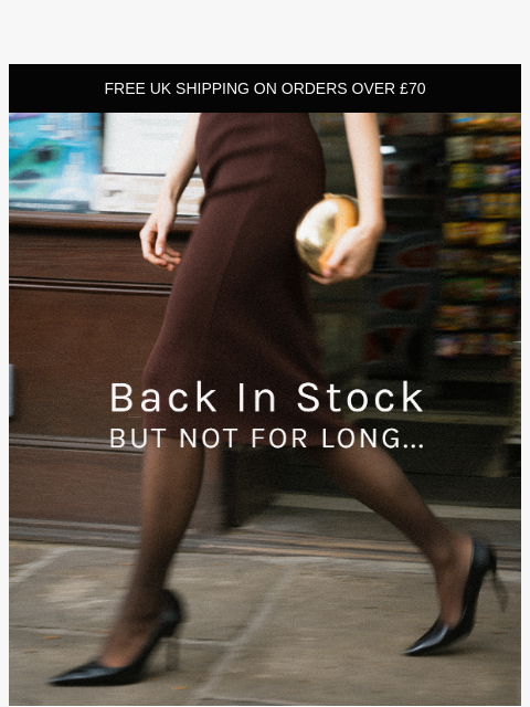 heist-studios newsletter: BACK IN STOCK