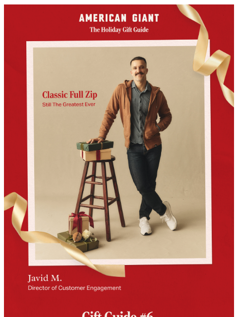 american-giant newsletter: Gift Guide #6: The Ultimate Hoodie