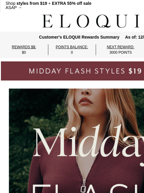 eloquii newsletter: MIDDAY FLASH SALE 💥