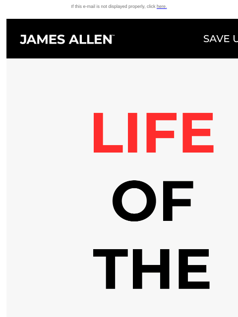 jamesallen newsletter: Save Up to 30%* on Fine Jewelry Faves