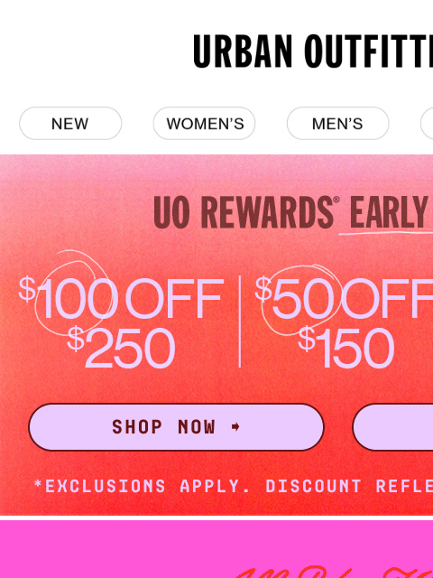 urbanoutfitters newsletter: the gifts at the top of her list 🎁