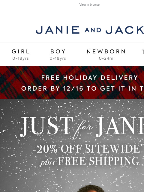 From dresses to fanciful finishing touches. View in browser Stores Janie and Jack Girl Boy Newborn Tween Janie and Jack Girl Boy Newborn Tween Girl Boy Newborn Girl Newborn Boy Accessories Sale Gift