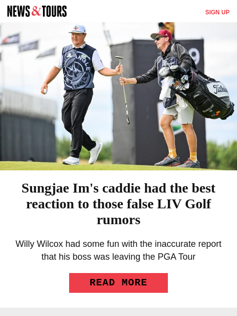 golfdigest newsletter: A Vibes-Only Guide to the best moments of 2025