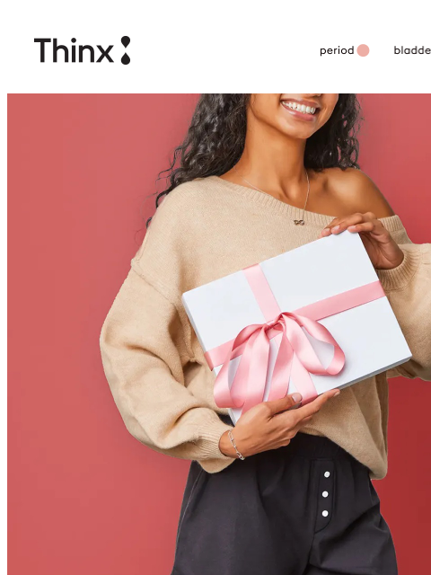 shethinx newsletter: Free shipping for all ✨