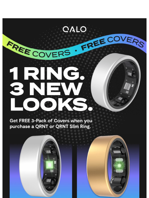 qalo newsletter: Unlock FREE QRNT covers
