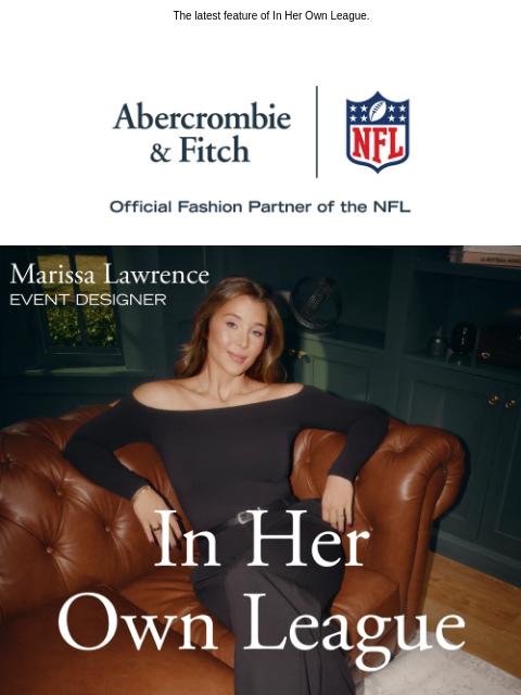 abercrombie newsletter: Changing the game.
