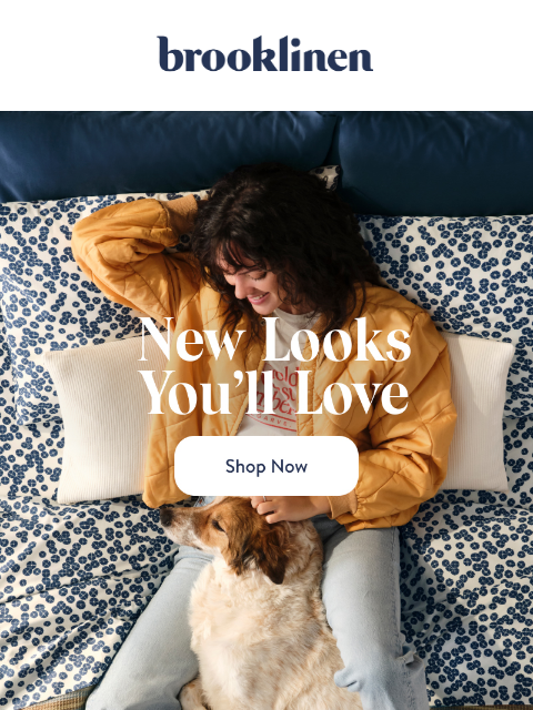 brooklinen newsletter: Get More Colorful in Bed