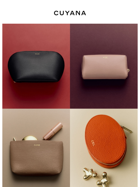 cuyana newsletter: Gifts to Monogram