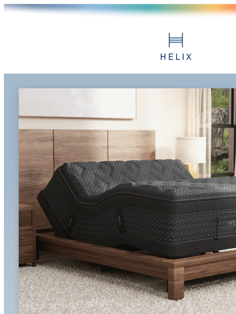 helixsleep newsletter: Comfort, Joy, and 25% Off This Weekend! ✨