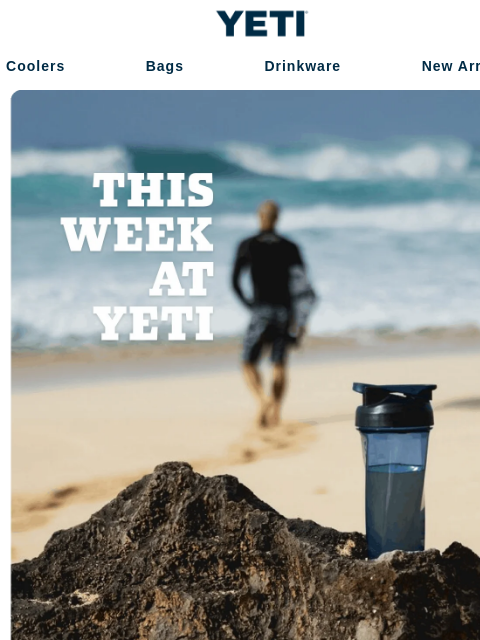 yeti newsletter: 25% Off Orders Over $200