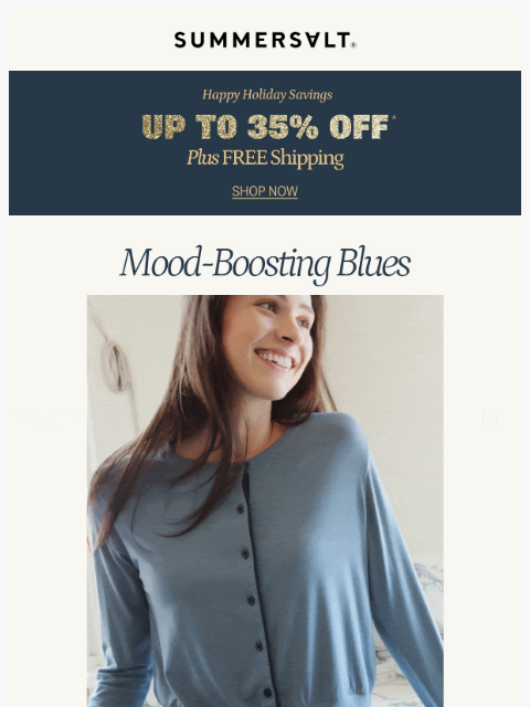 summersalt newsletter: In A Blue State Of Mind 💙🩵