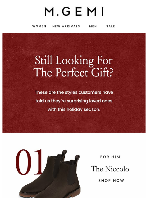 mgemi newsletter: The Five Most-Popular Gifts