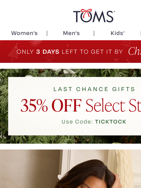 toms newsletter: Save 35% on TOMS Exclusive Alpargatas