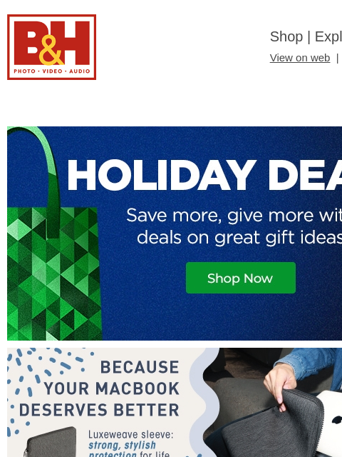 bhphotovideo newsletter: Save Now on Pro Accessories for Your Home Studio