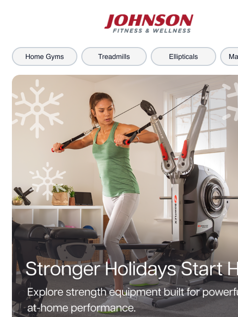johnsonfit newsletter: Make This Holiday Season Stronger 💪